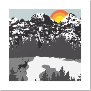 GRAND TETON NATIONAL PARK WYOMING Posters and Art